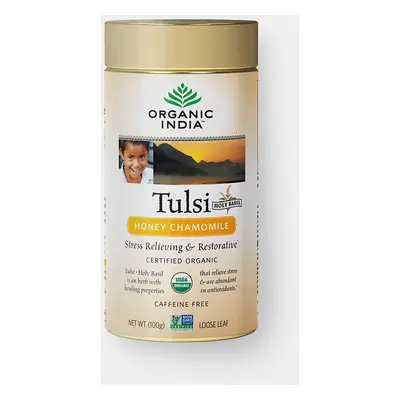 Organic India Tulsi Méz + Kamilla BIO, 100g ón