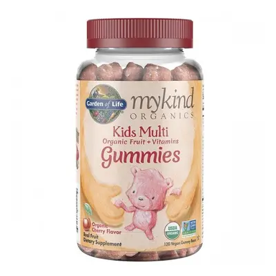 Garden of life Mykind Multivitamin Kids gumicukor Cseresznye, multivitamin gyerekeknek, csereszn