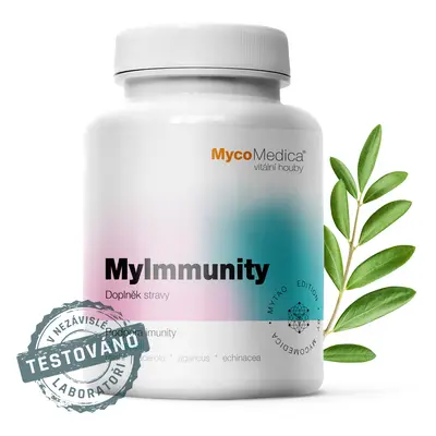 MycoMedica - MyImmunity, immunitás támogatása, 90 gyógynövény kapszula