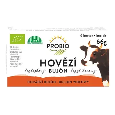 PROBIO - Marhahúsleves, kocka 6 x 0,5 l, BIO, 66 g