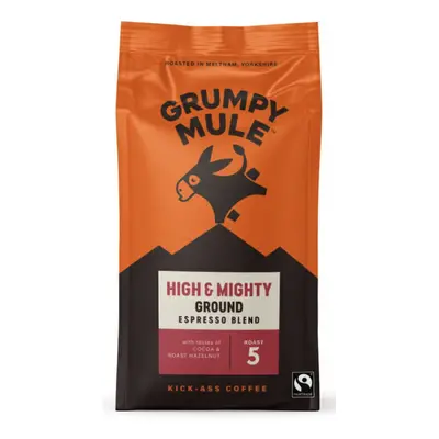 Grumpy Mule High & Mighty, 100% Arabica, őrölt kávé, BIO, 200 g