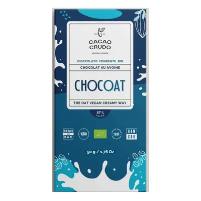 Cacao Crudo nyers zab étcsokoládé, 50 g