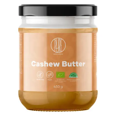 BrainMax Pure Cashew Spread, tiszta kesudióvaj, 100%, BIO, 30 g