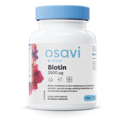 Osavi Biotin, 2500 mcg, 60 Növényi kapszula