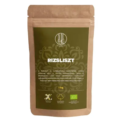 BrainMax Pure Rizsliszt, gluténmentes BIO, 1 kg