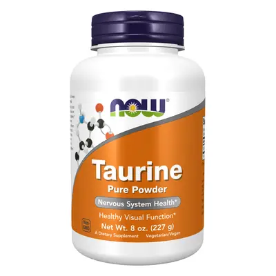 NOW® Foods NOW Taurine Pure Powder (Taurine) por, 227 g