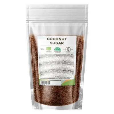 BrainMax Pure Coconut Sugar, kókuszcukor, BIO, 500 g