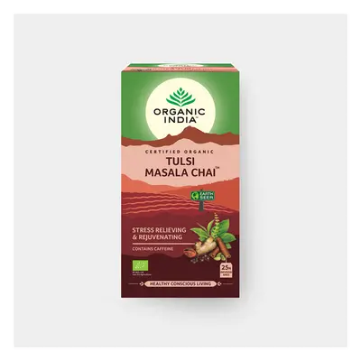 Organic India Tulsi Masala Chai BIO, 25 zacskó