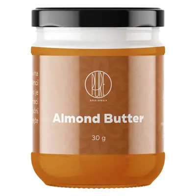 BrainMax Pure Almond Spread, Mandulakrém, 100% BIO, 30 g