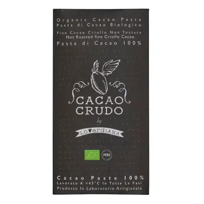 Cacao Crudo nyers étcsokoládé 100%, 50 g