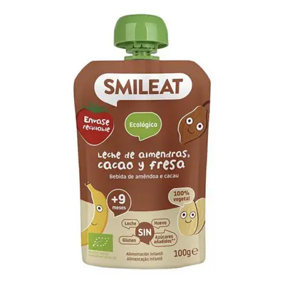 Smileat tasak mandulatej, alma, banán, eper, rizs és kakaó 9M+, BIO, 100 g