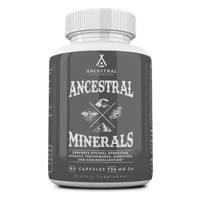 Ancestral Supplements Ancestral Supplements, Ancestral Minerals, ásványi komplex, 180 kapszula, 