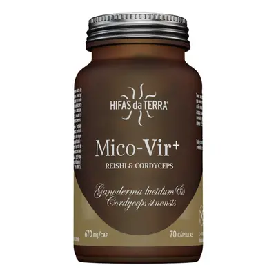 Hifas da Terra Mico-Vir+, Reishi és Cordyceps, 70 kapszula