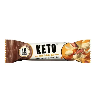 KETO Peanut Csokoládé, földimogyoró szelet kakaós bevonattal, 30 g