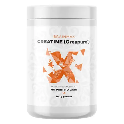 BrainMax Creatine (Creapure®), Kreatin-monohidrát, 500 g