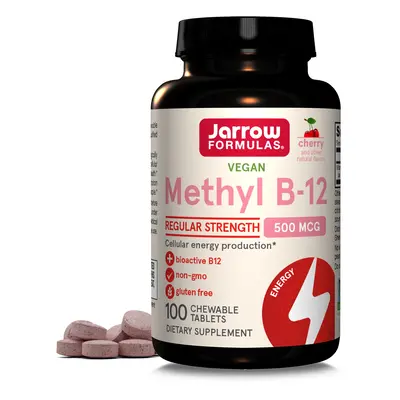 Jarrow Formulas Jarrow Methyl B-12 cseresznye, cseresznye, 500 mcg, 100 rágótabletta