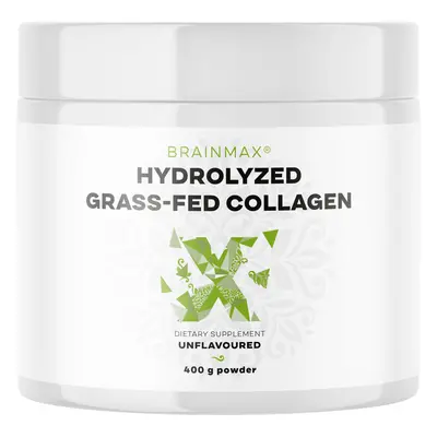 BrainMax hidrolizált kollagén, grass-fed kollagén, 400 g