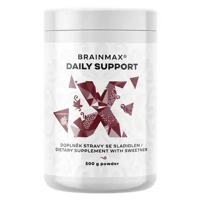 BrainMax Daily Support, málna, 500 g