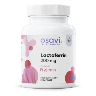 Osavi Lactoferrin, Lactoferrin, 200 mg, 30 kapszula