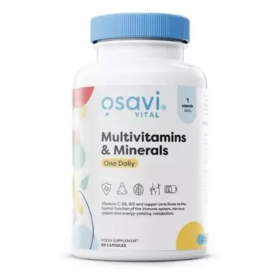 Osavi Multivitaminok és ásványi anyagok, Multivitamin ásványi anyagokkal, 60 kapszula