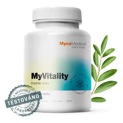 MycoMedica - MyVitality, vitalitástámogató, 90 db növényi kapszula