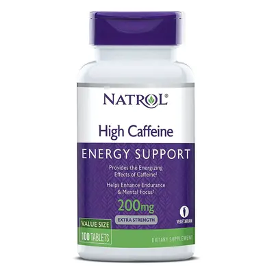 Natrol magas koffein tartalmú 200 mg (koffein), 100 tabletta