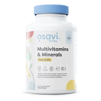 Osavi Multivitaminok és ásványi anyagok, Multivitamin ásványi anyagokkal, 120 kapszula