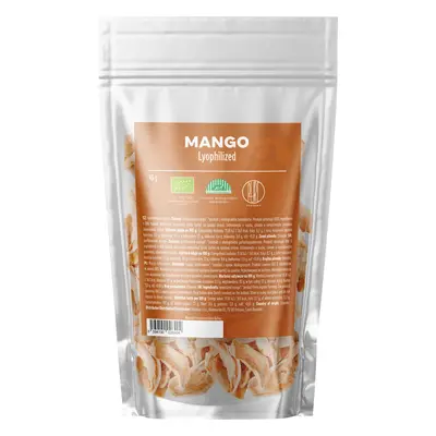 BrainMax Pure Lyophilized Mango, fagyasztva szárított mangó, BIO, 45 g