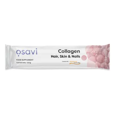 Osavi kollagén peptidek, haj, bőr és köröm, kollagén por (egészséges haj, bőr és köröm), 2,5 g