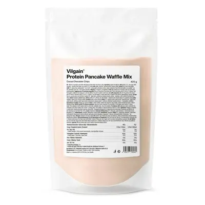 Vilgain Protein Pancake & Waffle Mix – kakaó csokoládédarabokkal 420 g