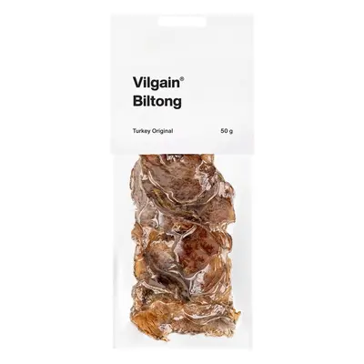 Vilgain Szárított pulykahús biltong – original 50 g