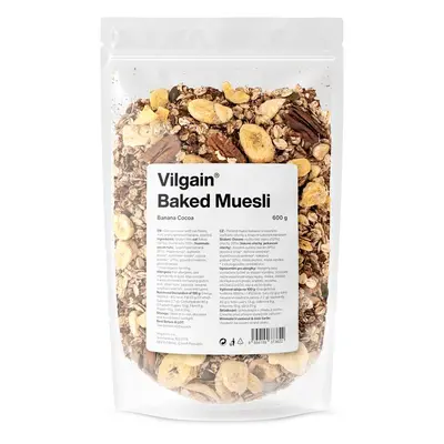 Vilgain Sült müzli – banán, kakaó és fahéj 600 g