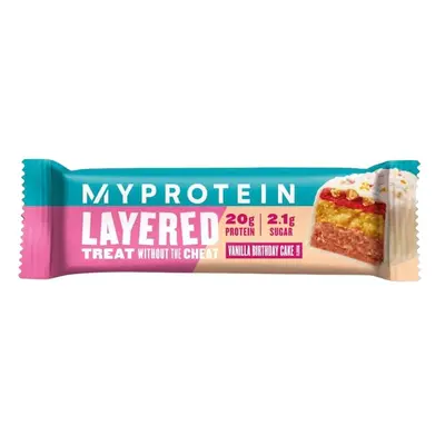 Myprotein 6 Layer Bar (Layered Protein Bar) – Vanilla birthday cake 60 g