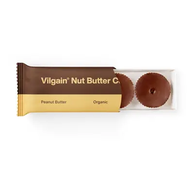 Vilgain BIO Nut Butter Cups – földimogyoróvaj 39 g (3 x 13 g)