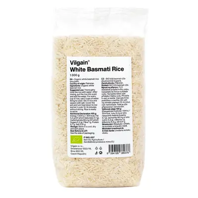 Vilgain BIO Fehér Basmati rizs – 1000 g