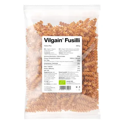 Vilgain BIO Fusilli tészta – borsó 250 g