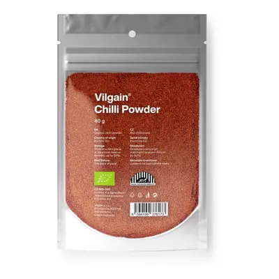 Vilgain BIO Őrölt chili paprika – 40 g