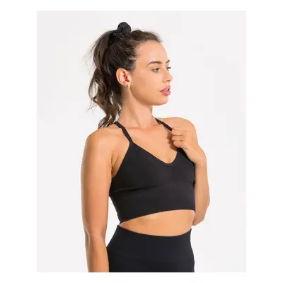 Vilgain Cotton Bralette – M jet black