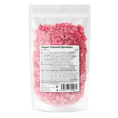 Vilgain Coconut Sprinkles – málna 80 g