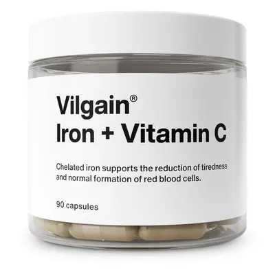 Vilgain Vas + C-vitamin – 90 kapszula