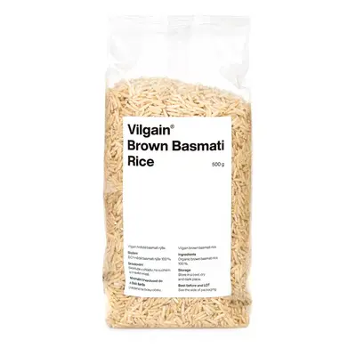 Vilgain BIO Barna Basmati rizs – 500 g