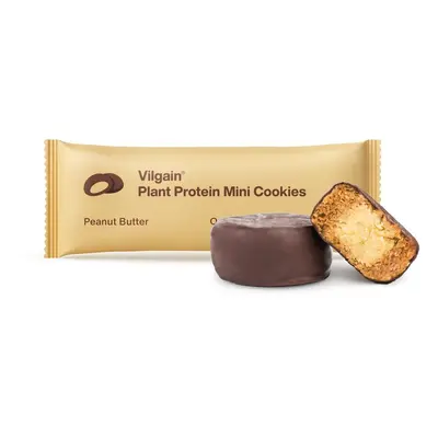 Vilgain Plant Protein Mini Cookies BIO – földimogyoróvaj 50 g (2 x 25 g)