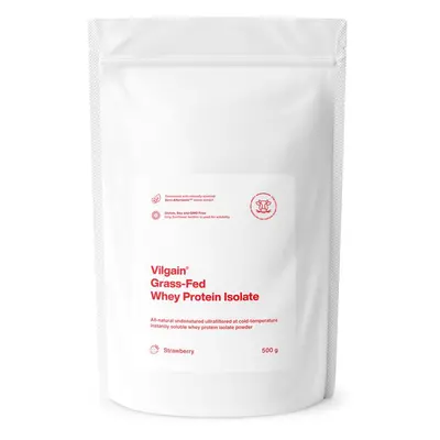 Vilgain Grass-Fed Whey Protein Isolate – eper 500 g