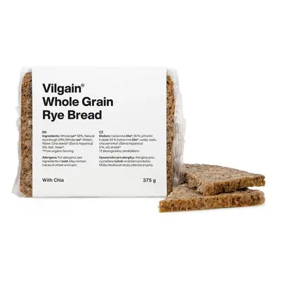 Vilgain BIO Teljes kiörlésű rozskenyér – chia magokkal 375 g