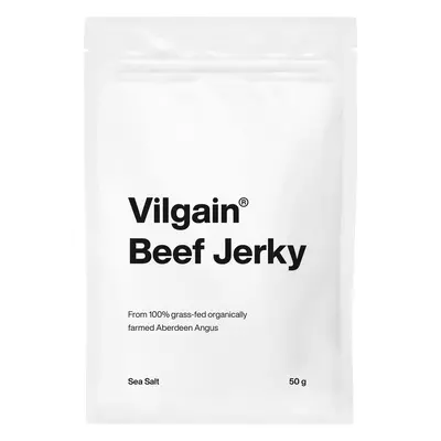 Vilgain BIO Beef Jerky – tengeri só 50 g