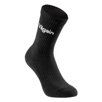 Vilgain Logotype Crew Socks – 39 – 42 black