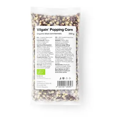 Vilgain BIO Popcorn kukorica – 350 g