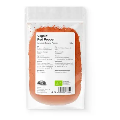 Vilgain BIO Őrölt paprika – füstölt 50 g