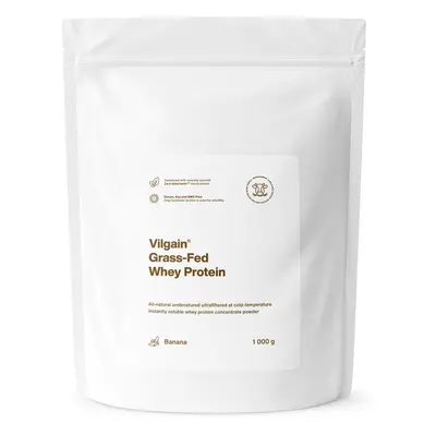 Vilgain Grass-Fed Whey Protein – banán 1000 g