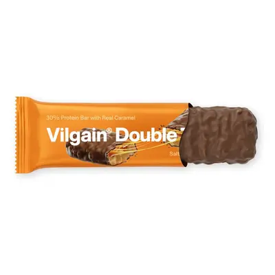 Vilgain Double Trouble Protein Bar – Földimogyoró sós karamellel 55 g